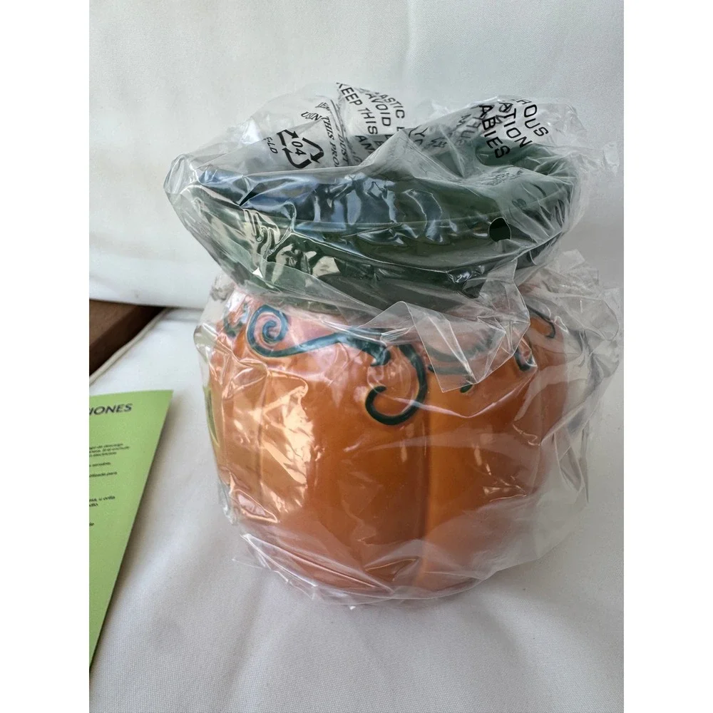 Scentsy‎ Pumpkin Jack O Lantern Warmer Halloween Decor Ceramic